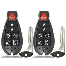 2x New Keyless Entry Remote Key Fob For Chrysler Dodge Volkswagen Caravan