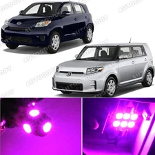 8 x Premium Hot Pink LED Lights Interior Package Kit for Scion xB xD
