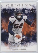 2020 Panini Origins Orange 38/175 Von Miller #3 v9t