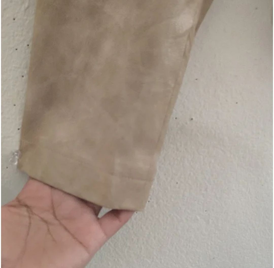 Symphony + note Women’s Beige Zip Lined Basic Jac… - image 6