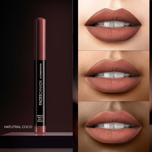 Faces Canada Ultime Pro HD Intense Matte Lips + Natural Coco (Brown), 1.4g - Picture 2 of 7