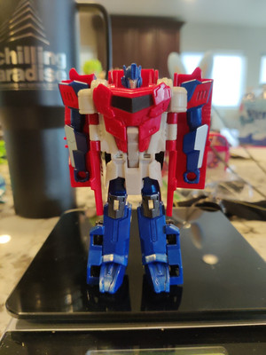 Transformers Robots in Disguise 1 Step Optimus Prime target One RID 2015