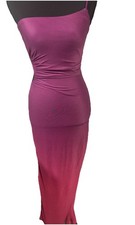 NWT Windsor XS Dress Pink One Shoulder  maxi
