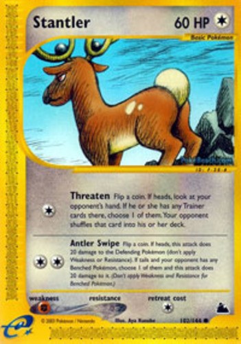 Stantler - 102/144 - Common - NM - Skyridge