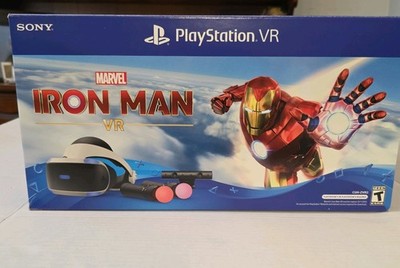 Sony PlayStation VR Marvel Iron Man Virtual Reality Headset Bundle