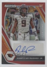 2021 Panini Prizm Draft Picks Red 174/199 Hamilcar Rashed Jr #DPA-HRJ Auto 1u6