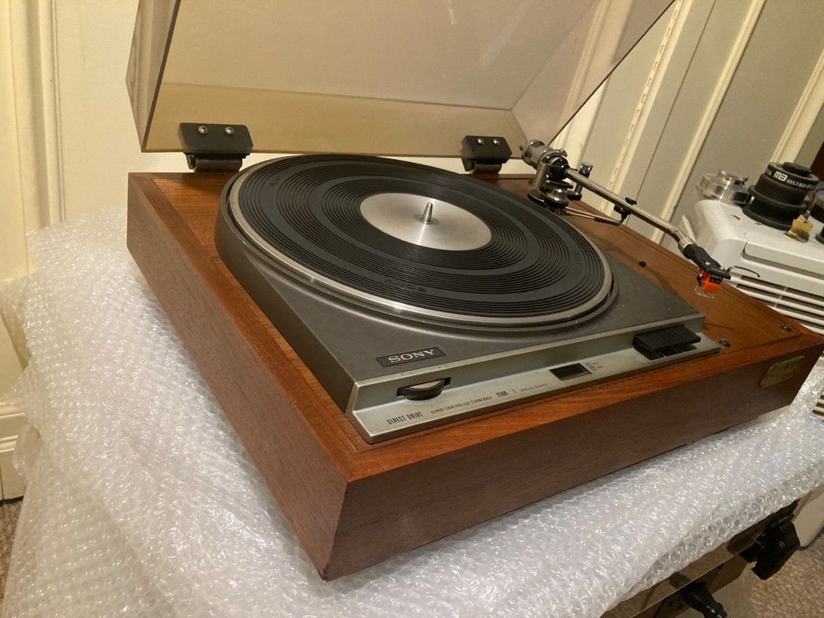 SONY TTS-2500 turntable with Sony PUA-1500S tonearm