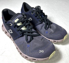 ON Cloud X 3 Midnight Heron Sneakers Athletic Shoes Running 60-98689 Women's 6.5