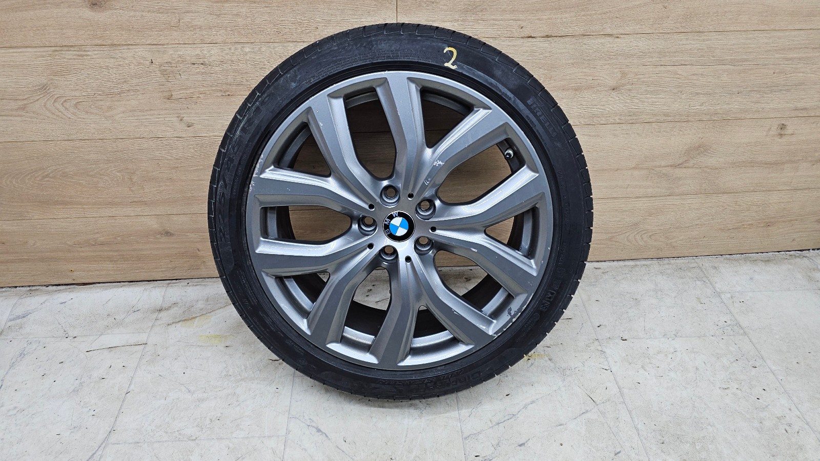 2016-2023 BMW F39 F48 X1 X2 Wheel Rim With Tire Style 511 8Jx19 IS47 19" OEM