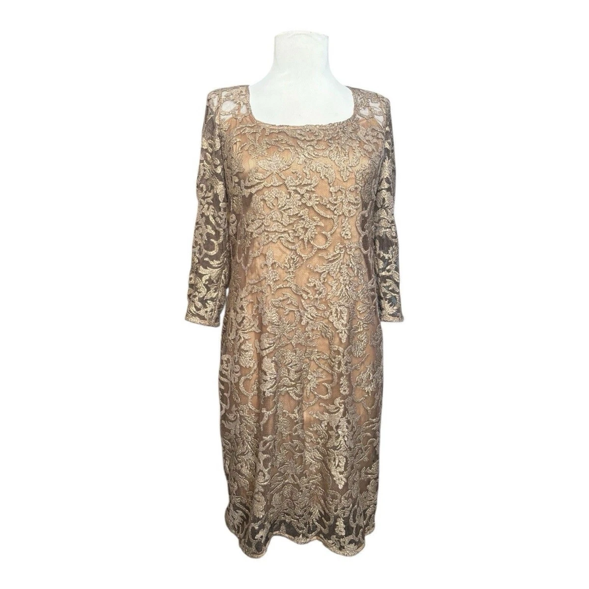 Kay Unger Dresses Gold for sale | eBay