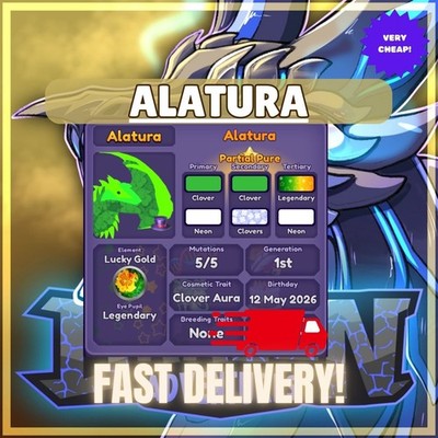 Alatura - Dragon Adventures D.A - CHEAPEST - LIMITED OFFER!