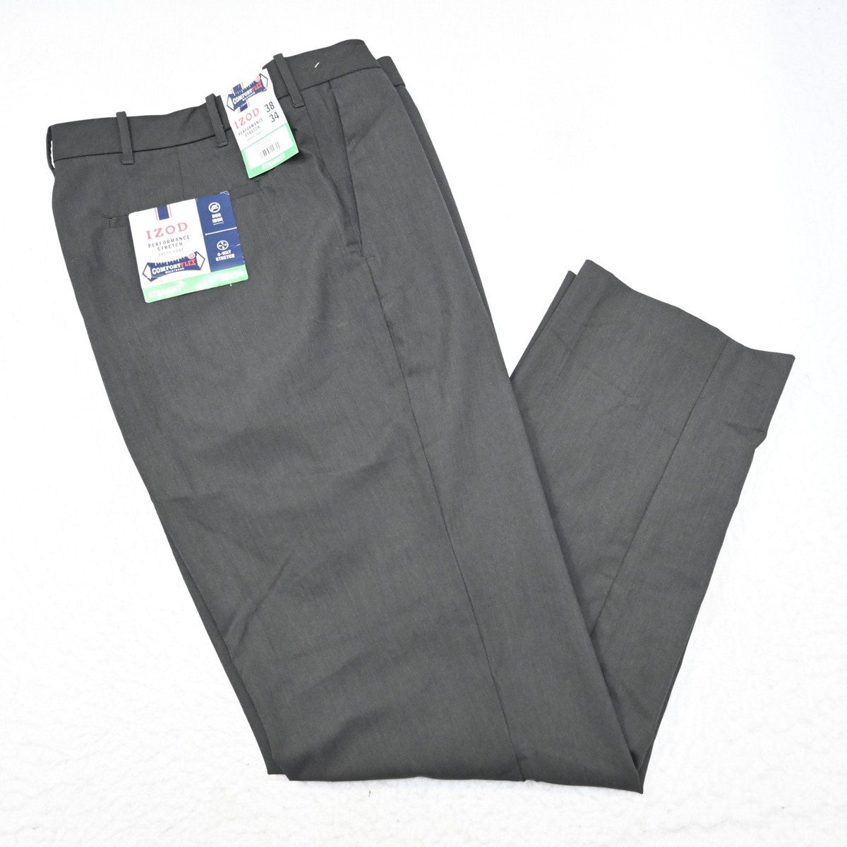 white christmas dresses Performance Stretch Flat-Front Straight Fit Chino Pants