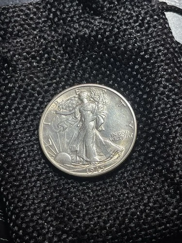 1945-S Walking Liberty Half Dollar AU
