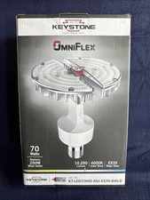 Keystone LED HID Light Bulb 70 watt wallpack/area Retrofit Semi-Directional