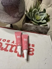 2x New Purlisse Blush Glow BB Cheek Color Sweet Rose 0.17 Oz. Mini Td8