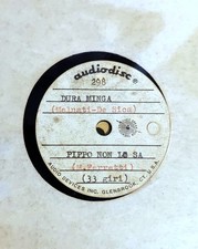 PIPPO NON LO SA  MIRIAM FERRETTI  ACETATE LACCA PROVINO TEST  DURA MINGA DE SICA