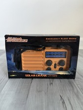 All Hazards NOAA Solar Crank CR1009 Weather  Emergency Alert Radio AM/FM/SW