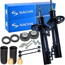 2x SACHS Stoßdämpfer Domlager Stabi Rep-Satz Vorne für FABIA 1 2 VW POLO 9N SEAT
