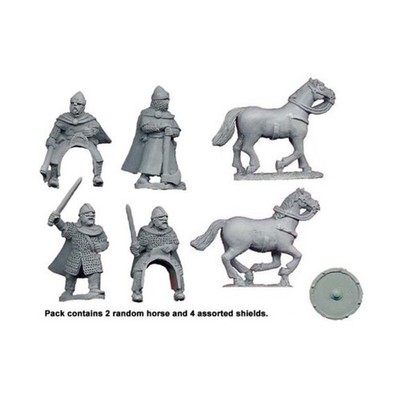 Crusader M Dark Age Saxon Mini  Saxon Personalities Harold & Tostig Go Pack New