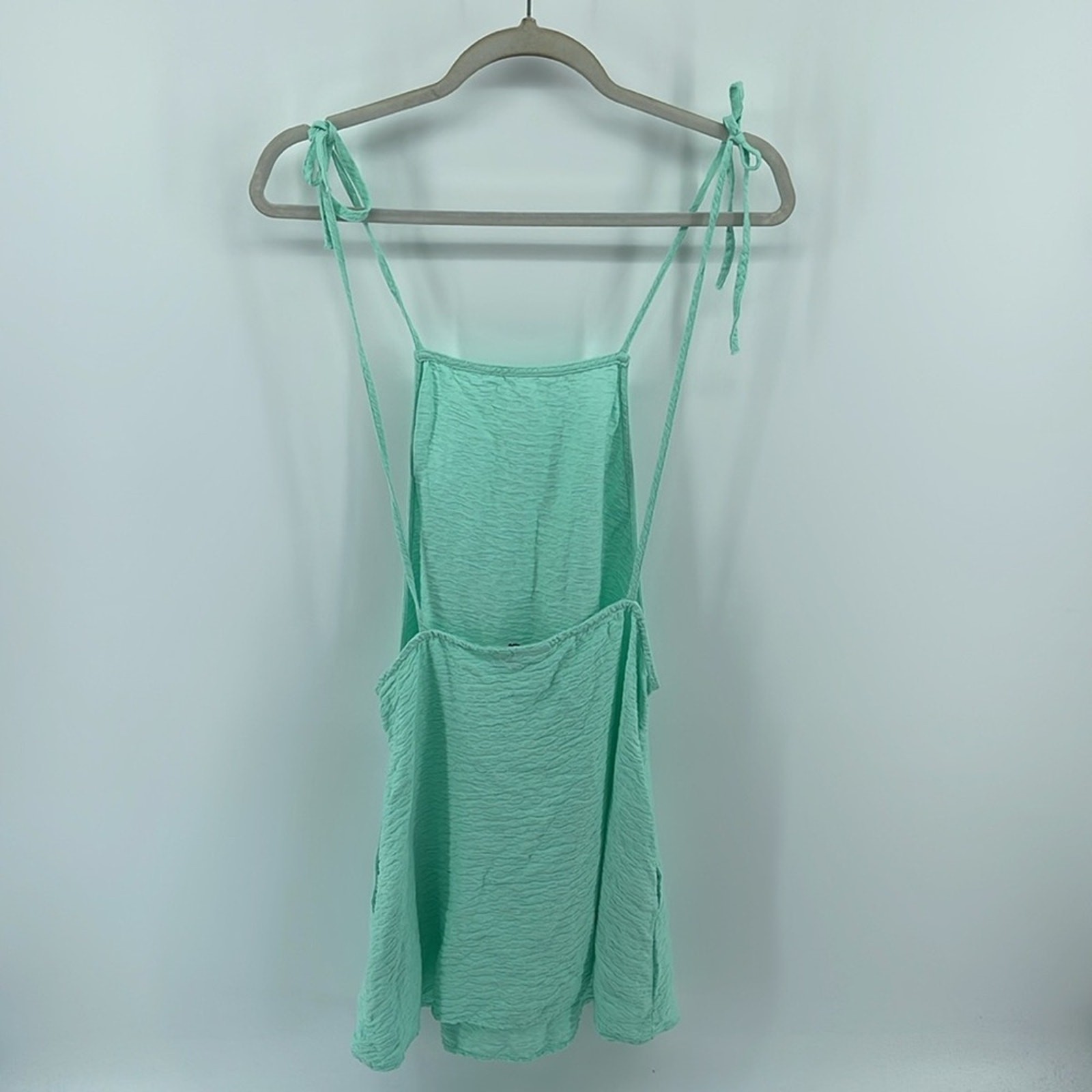 Onia Daphne leopard print pattern open back tie s… - image 6