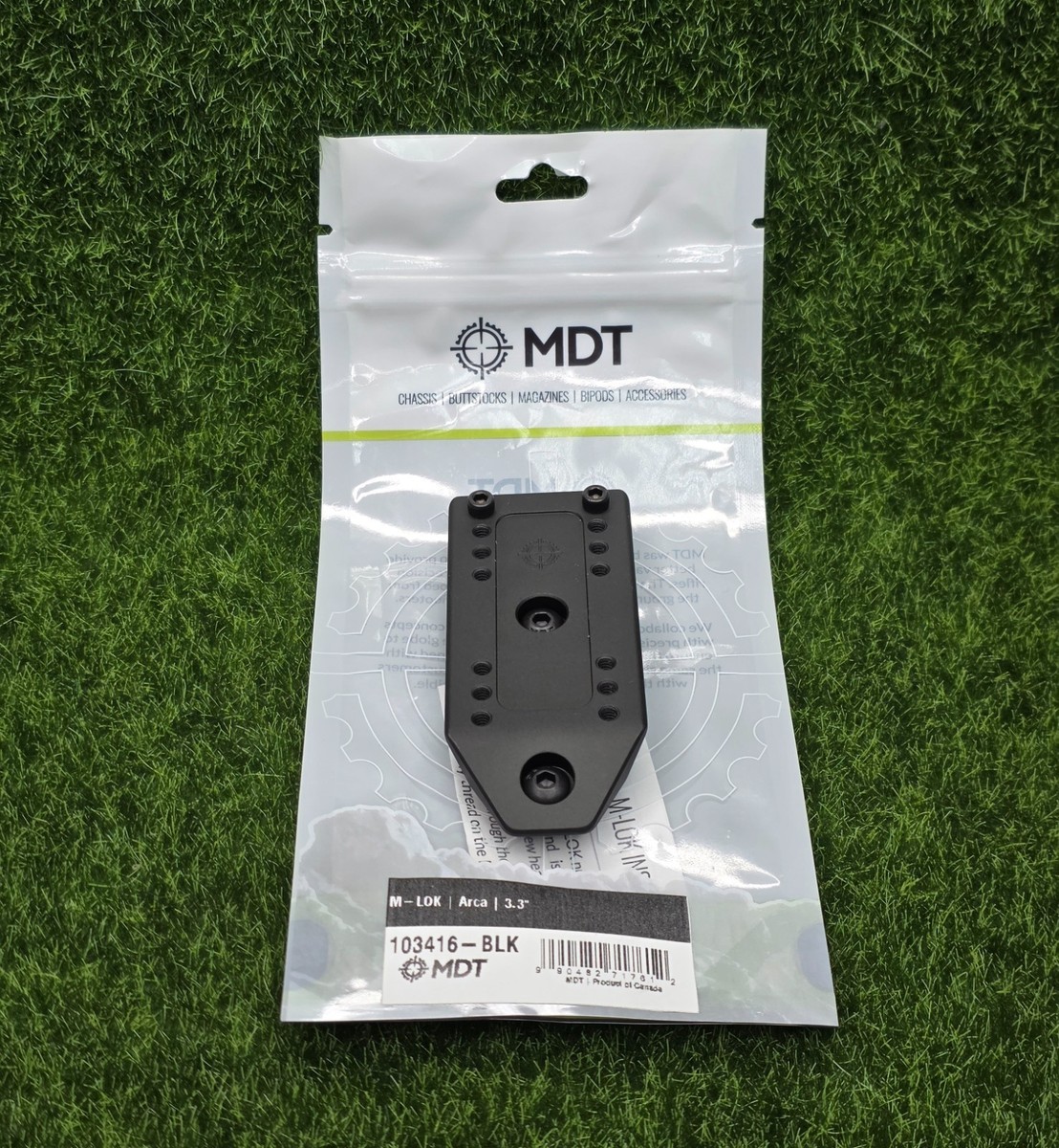 MDT M-LOK Arca Rail For MDT ESS & LSS-XL Gen2, 3.3