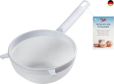 Tala Nylon-Sieb 15 cm ? Feinmaschiges Küchensieb zum Abseihen, Waschen und 