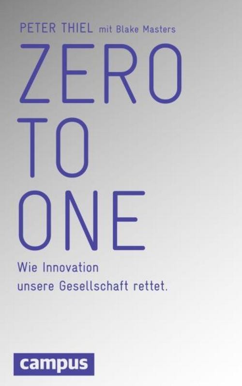 Zero to One Peter Thiel