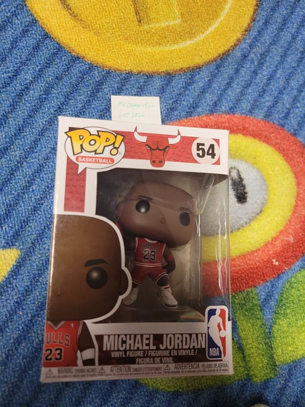 Funko Pop! Vinyl: Michael Jordan #54 Chicago Bulls Save on S&H!