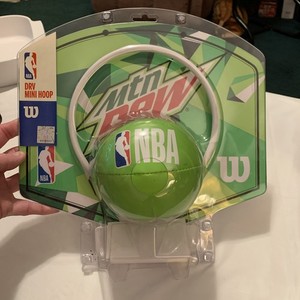 Wilson NBA DRV Over The Door Mini Hoop Mountain Dew