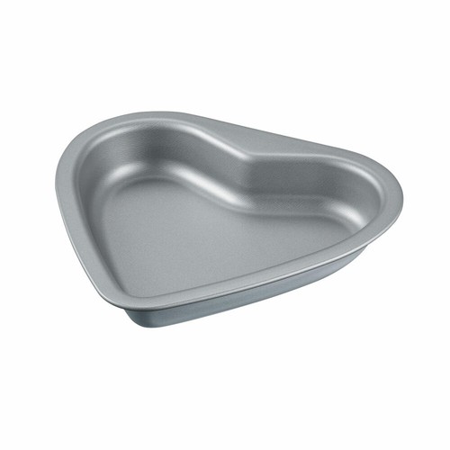 Berndes b.Green Alu Recyclingofen Herzform, Backschale, Aluminium, grau, 2...
