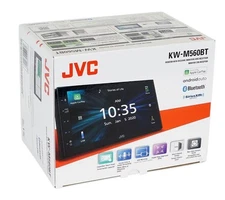 JVC KW-M780BT Digital Media Receiver featuring 6.8" Capacitive Touch Control-
