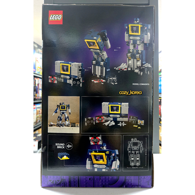 LEGO ICONS Transformers: Soundwave #10358 NEW IN BOX 1505 Pcs FAST