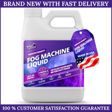 Fog Machine Liquid 32 oz Water-Based Fog Juice for Smoke Machines