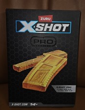 Zuru X-Shot. X Shot Pro, 1 Half Clip And 1 Full Clip. Clips Only .