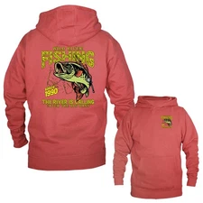 The river is Calling Outdoor Sports Fishing Pullover Hoodie