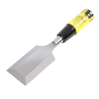 Professional Quality Wood Chisel 2 Inch Wide Blade for Carpentry GreatNeck