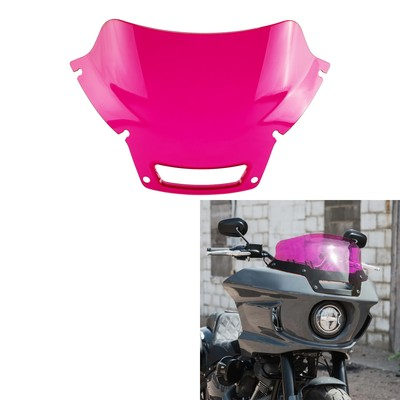 #ad Rose Red Front Windscreen Windshield Fit For Harley Low Rider ST FXLRST 2022 25 $59.99