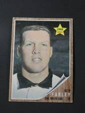 Bob Farley 1962 Topps  ROOKIE CARD #426. rookie card picture