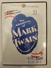 THE ADVENTURES OF MARK TWAIN DVD -1944-Warner Brothers Archive Collection