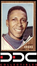 1962 Topps #162a Sammy Drake New York Mets Excellent