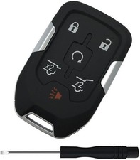 Replacement Smart Keyless Entry Remote Control Key Fob Case Cover for Black