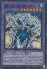 Dracotail Gulamel (Super Rare) JUSH-EN007 Justice Hunters 1st Edition NM Yugioh