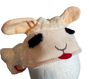 Lamb Chop Pet Dog Fur Sweater Coat Outfit Hoodie Size MEDIUM 17”x 11” Multipet