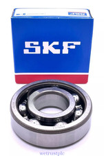 SKF 6205-C3 Bearing 25x52x15 mm OPEN No Seals or Shields NEW