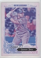 2017 Topps Gypsy Queen Missing Black Plate Yasmany Tomas #295 0a7