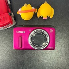 Canon PowerShot SX240 HS 12.1MP Digital Camera 12x Optical Zoom Pink Auto Focus
