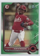 2022 Bowman Draft Green 79/99 Kenya Huggins #BD-140 0w27