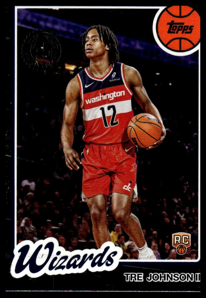 2025-26 Topps Tre Johnson III #80BK-97 1980-81 Topps Basketball
