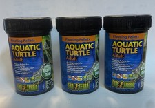 Exo Terra Adult Aquatic Turtle Food Floating Pellets 0.7 oz PT3251- 3 pack