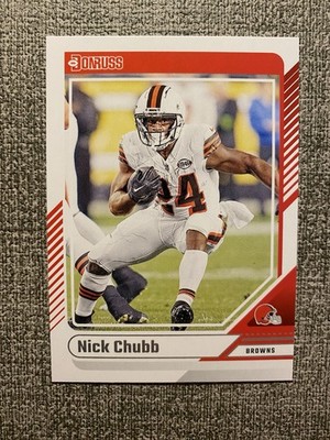 Nick Chubb - 2024 Panini Donruss Football #107 - Cleveland Browns